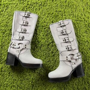 Jeffrey Campbell x free people leather boots